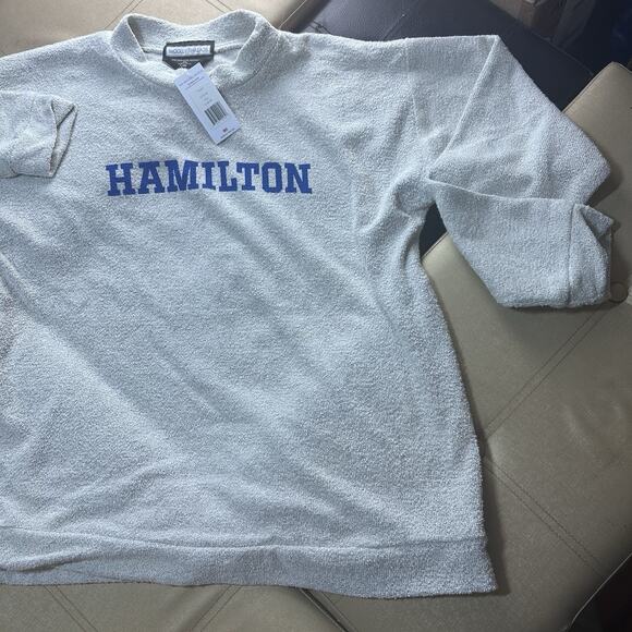 New Hamilton Sweatshirt Woolly Threads Men Terrycloth Made in USA - Picture 4 of 11